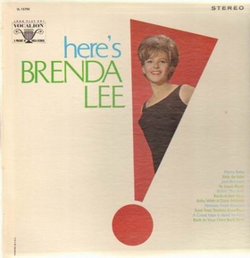 BRENDA LEE - Here's Brenda Lee