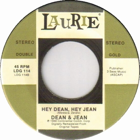 DEAN AND JEAN - Hey Dean, Hey Jean