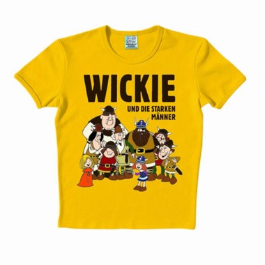 Logoshirt - Wickie und die starken M�nner Shirt  - Gelb