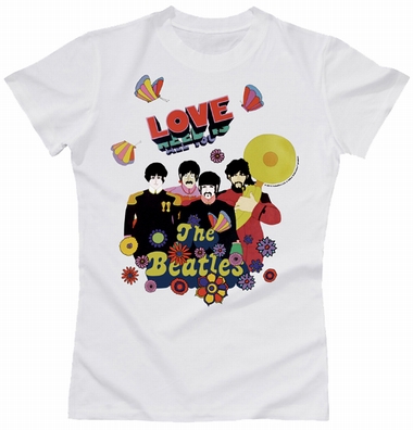 BEATLES GIRL SHIRT - LOVE auf einer Freiburg Wunschliste / Geschenkidee