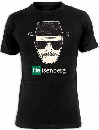 BREAKING BAD T-SHIRT HEISENBERG WALTER WHITE - SCHWARZ auf einer Solothurn Wunschliste / Geschenkidee