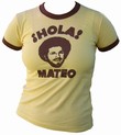 VINTAGEVANTAGE - HOLA! MATEO  GIRLIE SHIRT