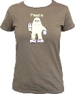 AMOS - PEACE - SHITAKE - GIRL SHIRT