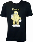 AMOS - PEACE VINTAGE - BLACK - MEN SHIRT