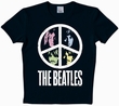 LOGOSHIRT - THE BEATLES - VINTAGE PEACE SHIRT
