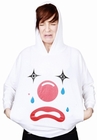 CLOWN WEISS HOODY