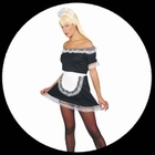 French Maid Kost�m - Hausm�dchen