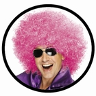 MEGA AFRO PER�CKE PINK