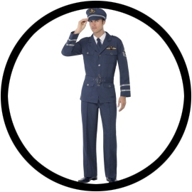 Air Force Captain Kost�m - Klicken f�r gr�ssere Ansicht