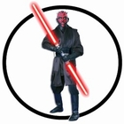 DARTH MAUL KOST�M SUPER DELUXE - STAR WARS ERWACHSENE