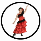 FLAMENCO KOST�M KINDER - SPANISCHE PRINZESSIN