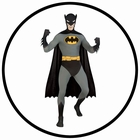 GANZK�RPERANZUG BATMAN - 2ND SKIN