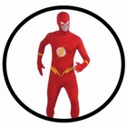 GANZK�RPERANZUG DER ROTE BLITZ - THE FLASH - 2ND SKIN