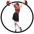 HIGH SCHOOL HORROR CHEERLEADER KOST�M