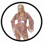 HIPPIE KOST�M DAMEN - HIPPIE HOTTIE