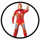 PREMIUM IRON MAN KOST�M ERWACHSENE
