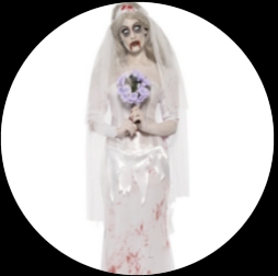 Till death do us part Kost�m - Zombie Braut Kost�m  - Klicken f�r gr�ssere Ansicht