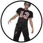 ZOMBIE FOOTBALL SPIELER KOST�M