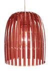 Josephine Lampe - rot (Pendelleuchte) - Koziol
