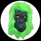 Prinz Pi Affenmaske gr�n