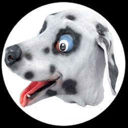 Dalmatiner Maske Erwachsene - Klicken fr grssere Ansicht