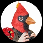 Kardinalmaske (Vogelmaske) Archie McPhee