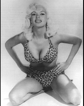 Jayne Mansfield - Leoparden Bikini