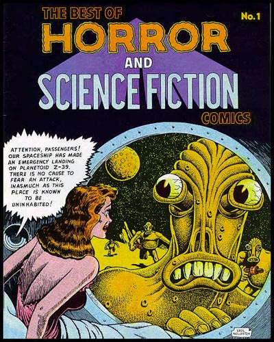 Weird Comics Covers - Horror and Science Fiction