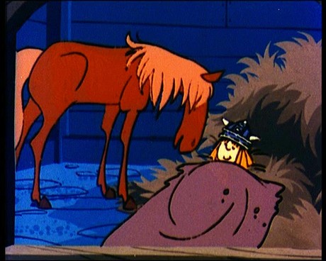 Wickie und das Pferd