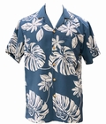 ORIGINAL HAWAIIHEMD - TIARE - BLUE - PARADISE FOUND