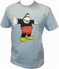 Amos - King Mickey Shirt - Bluebell- Men