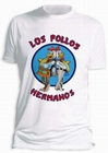 Breaking Bad T-Shirt Los Pollos Hermanos Weiss