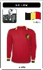 Belgien Retro Trikot Langarm