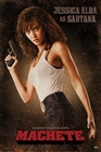 Machete Poster Jessica Alba as Sartana