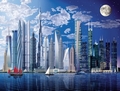 Fototapete - Höchste Gebäude der Welt - Skyline