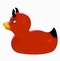  x FLIESENAUFKLEBER DEVIL DUCKIE