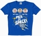  x LOGOSHIRT - MUPPETS - PIGS IN SPACE SHIRT - AZURBLAU