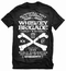  x WHISKEY SCHWARZ - STEADY CLOTHING T-SHIRT