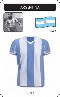  x ARGENTINIEN RETRO TRIKOT FUSSBALLTRIKOT