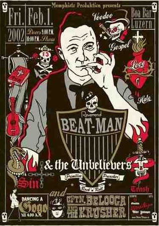 PLAKAT REVEREND BEAT-MAN