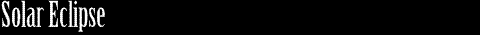Solar Eclipse