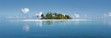 Fototapete - Einsame Insel