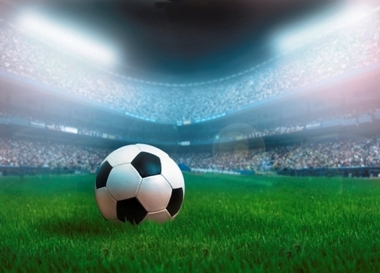 Fototapete Fussball Stadion Vlies - Klicken fr grssere Ansicht