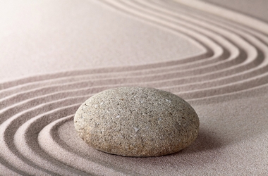 Fototapete Zen Stein Sand - Klicken fr grssere Ansicht