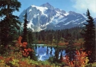Fototapete - Berge - See - Alpen - Mountain Morning