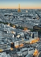 FOTOTAPETE PARIS VON OBEN EIFFELTURM