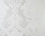 Tapete - Flock - metallic weiss