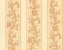 TAPETE - HERMITAGE VII - STREIFEN BEIGE-KUPFER