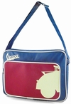 VESPA SCHULTERTASCHE - BLAU/ROT