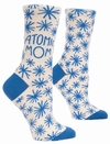 Damensocken Blue Q - Atomic Mom